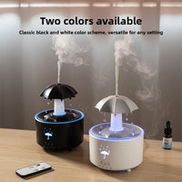 RainGlow? Colorful Raindrop Aromatherapy Diffuser - LED Mist Humidifier