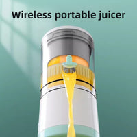 JuiceFlow™ Electric Juicer – Portable Fresh Fruit Blender