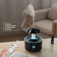 RainGlow? Colorful Raindrop Aromatherapy Diffuser - LED Mist Humidifier