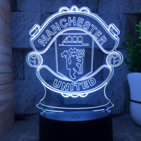 GlowKick™ 3D Football LED Night Light - Club Edition Lamp