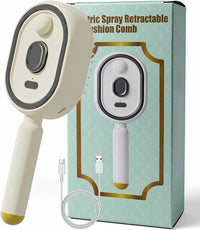 Electric Spray Massage Hair Comb ? Rechargeable Scalp Care & Hair Growth Brush