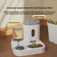 Smart Automatic Pet Feeder - Timed Portion Control Pet Food Dispenser