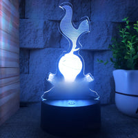 GlowKick™ 3D Football LED Night Light - Club Edition Lamp